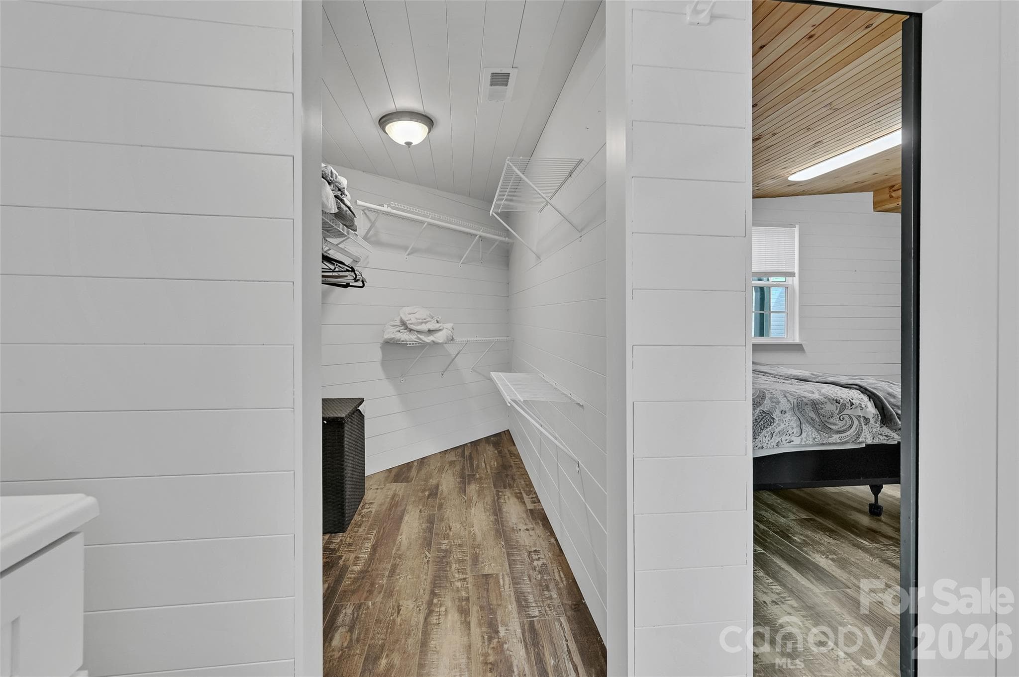 Primary walk in closet - 209 Old Haw Creek Road, Asheville