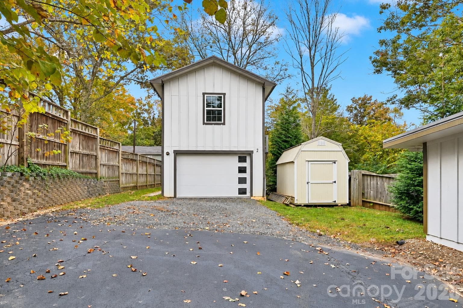 Garage, apartment, shed and parking area - 209 Old Haw Creek Road, Asheville