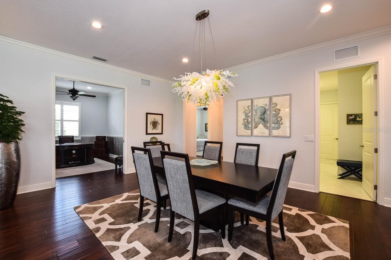 Dining Room - 1580 LANCASHIRE DR, VENICE