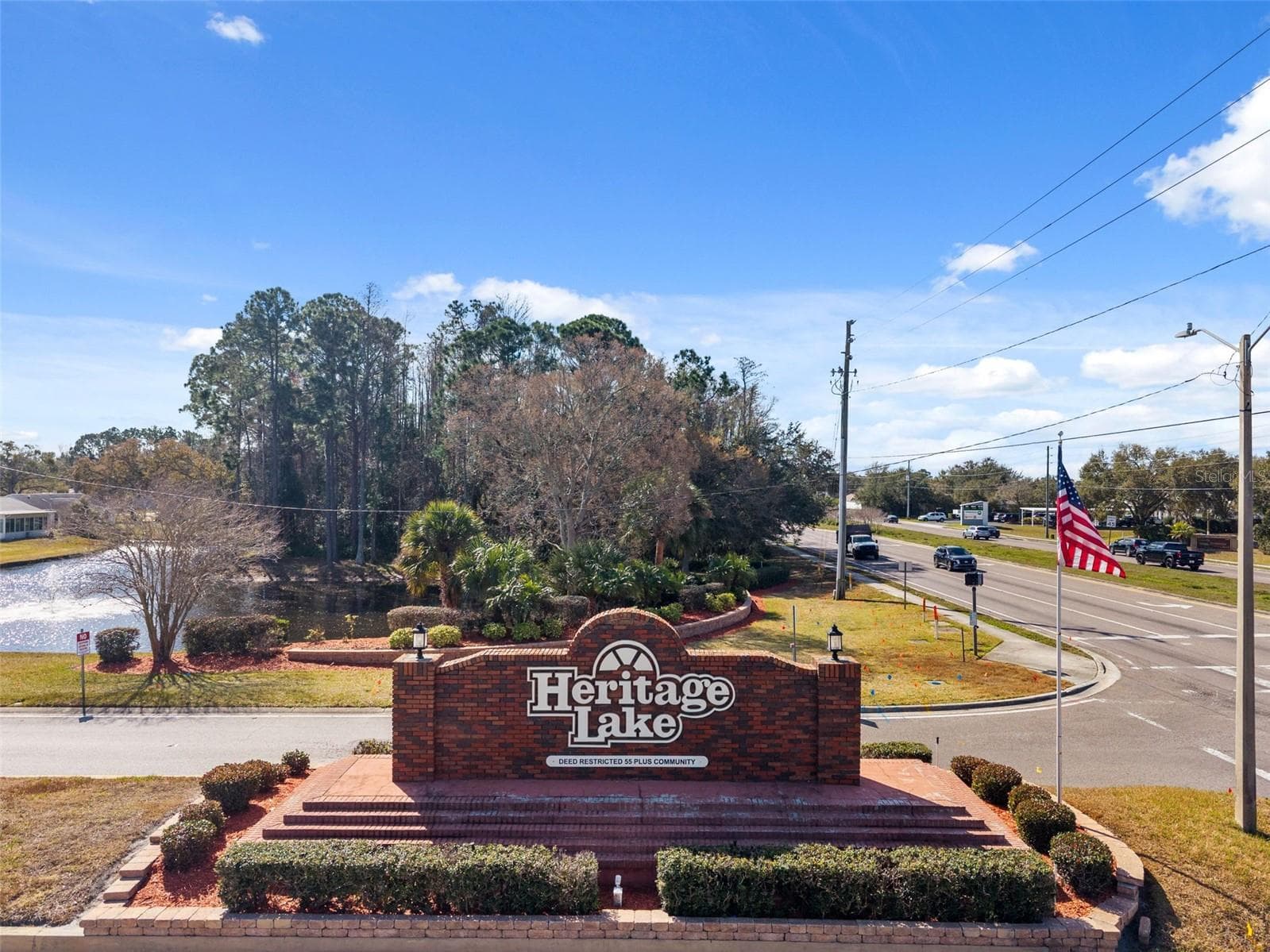 Our Heritage Lakes sign - 4642 SAINT LAWRENCE DR, NEW PORT RICHEY