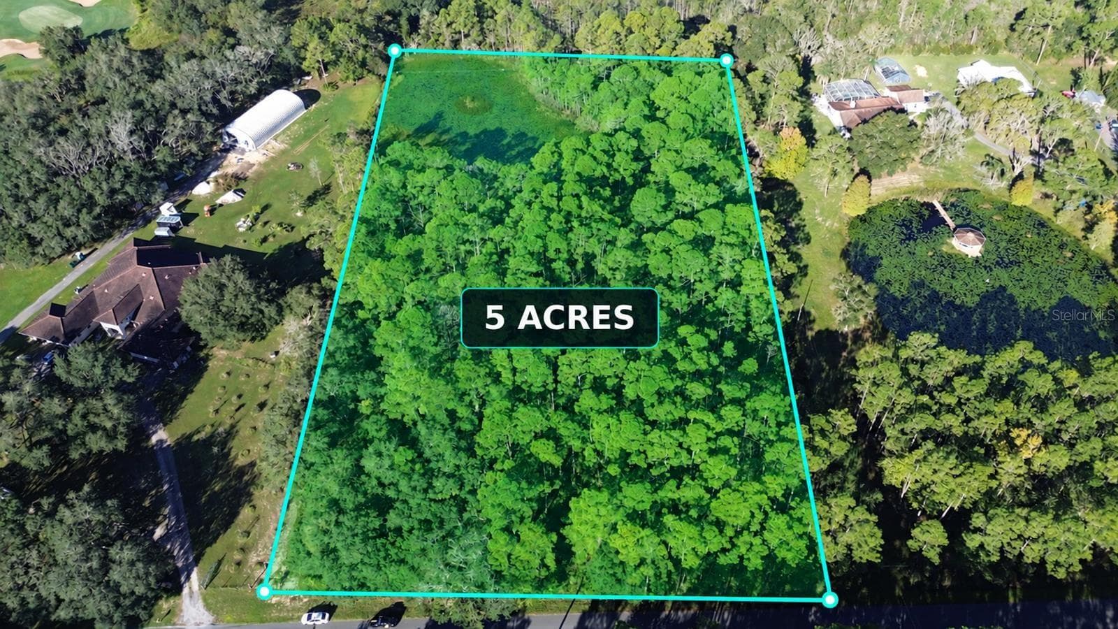 Approximate property outline for illustration only. Not a survey. Buyer to verify boundaries and acreage. - 0 ARAPAHO TRL, KISSIMMEE