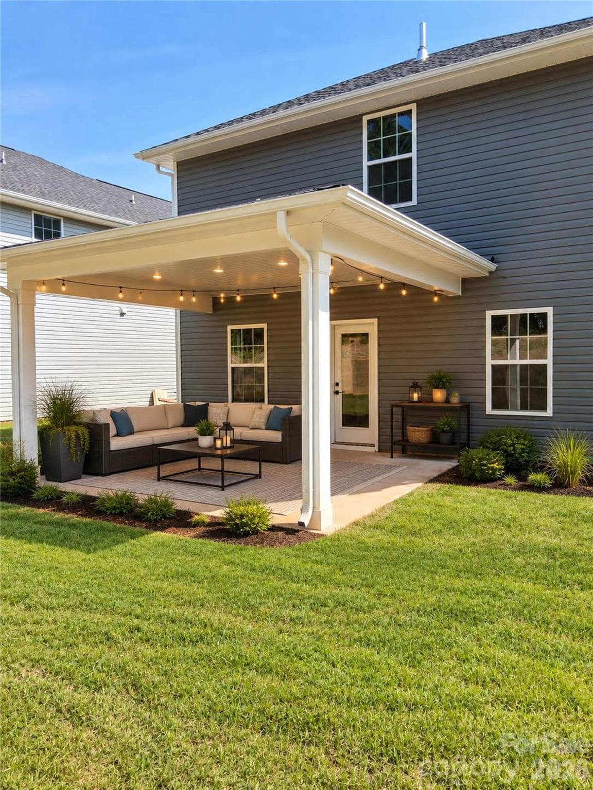 Virtually Staged Patio - 720 Inwood Hill Drive, Gastonia