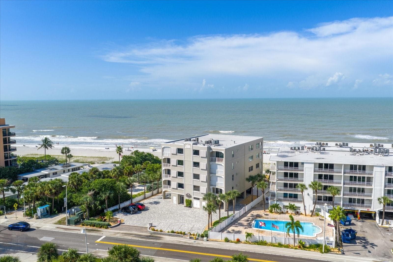 Aerial view - 19600 GULF BLVD #301, INDIAN SHORES