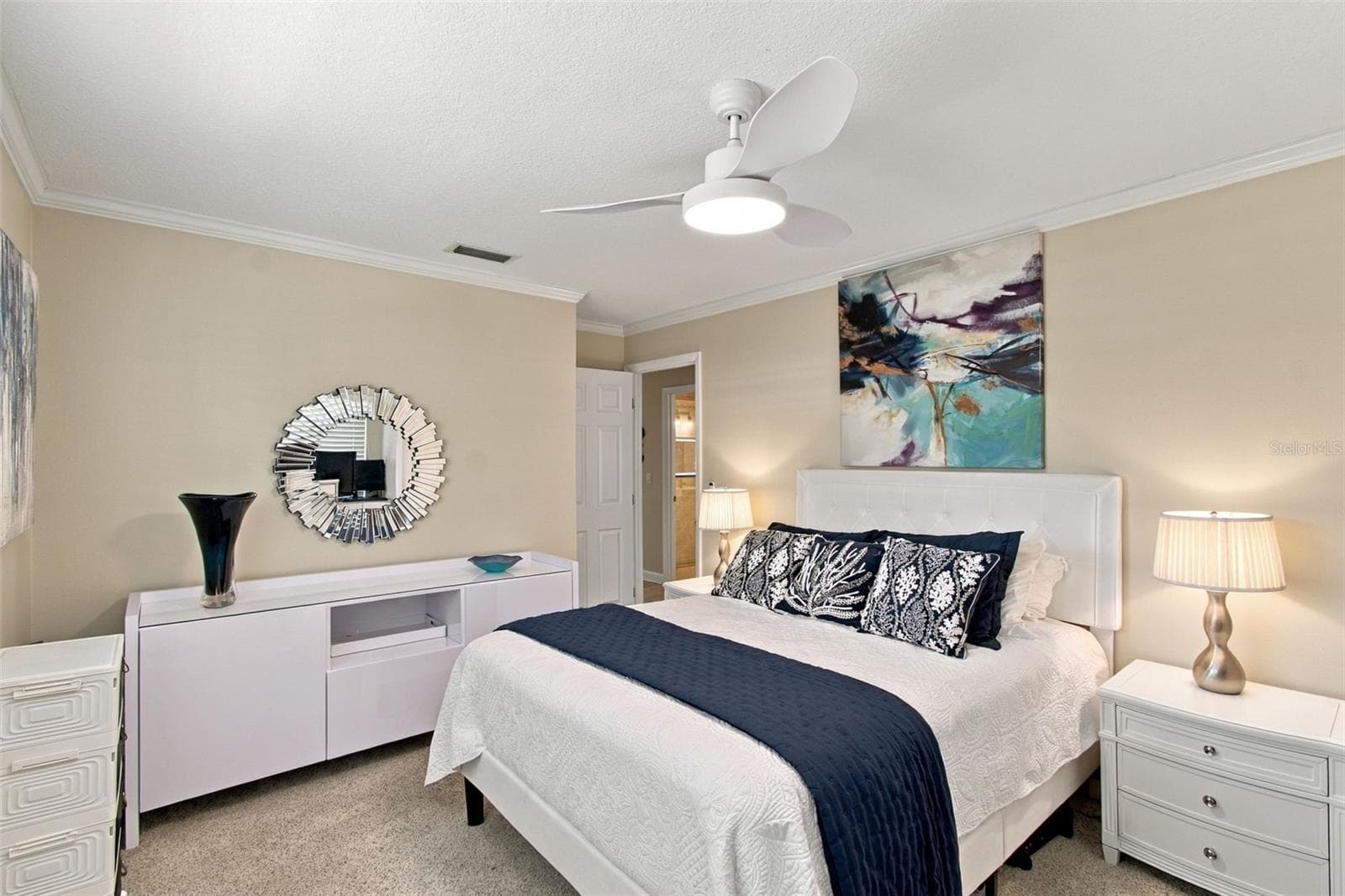 Bedroom 2 - Double closets - 1921 MANOR CIR SE, WINTER HAVEN