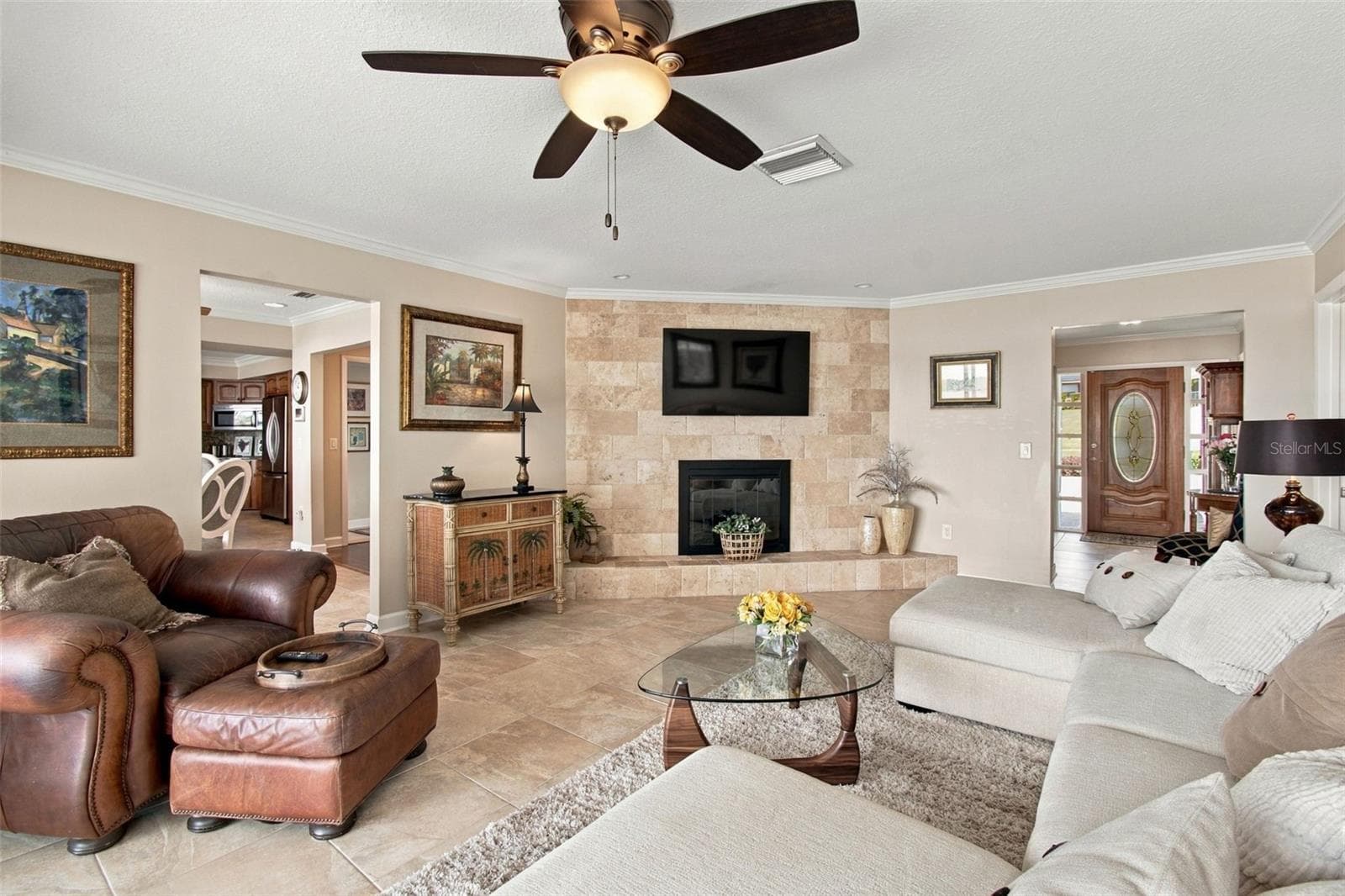 Family room - 1921 MANOR CIR SE, WINTER HAVEN