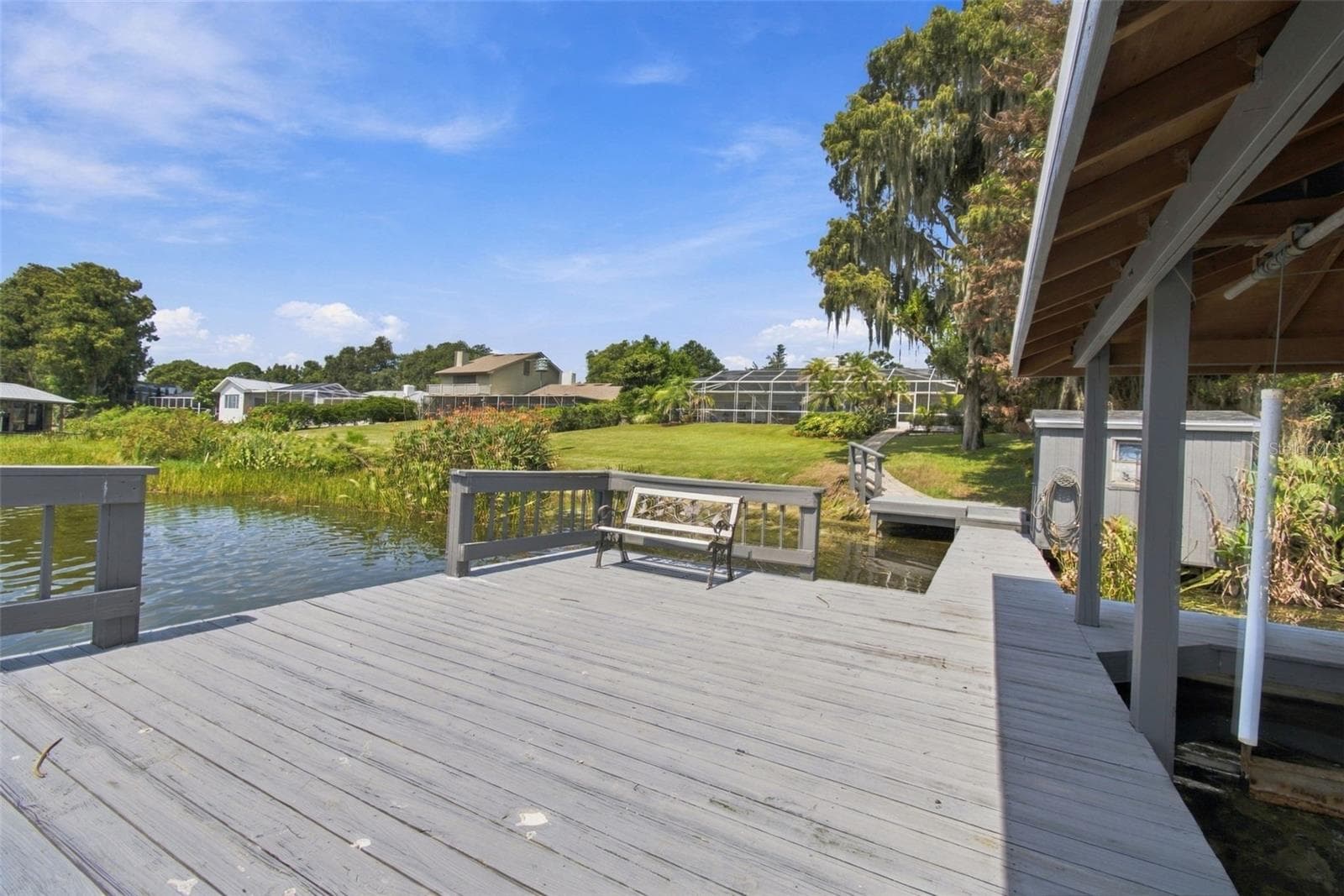 Dock - 1921 MANOR CIR SE, WINTER HAVEN
