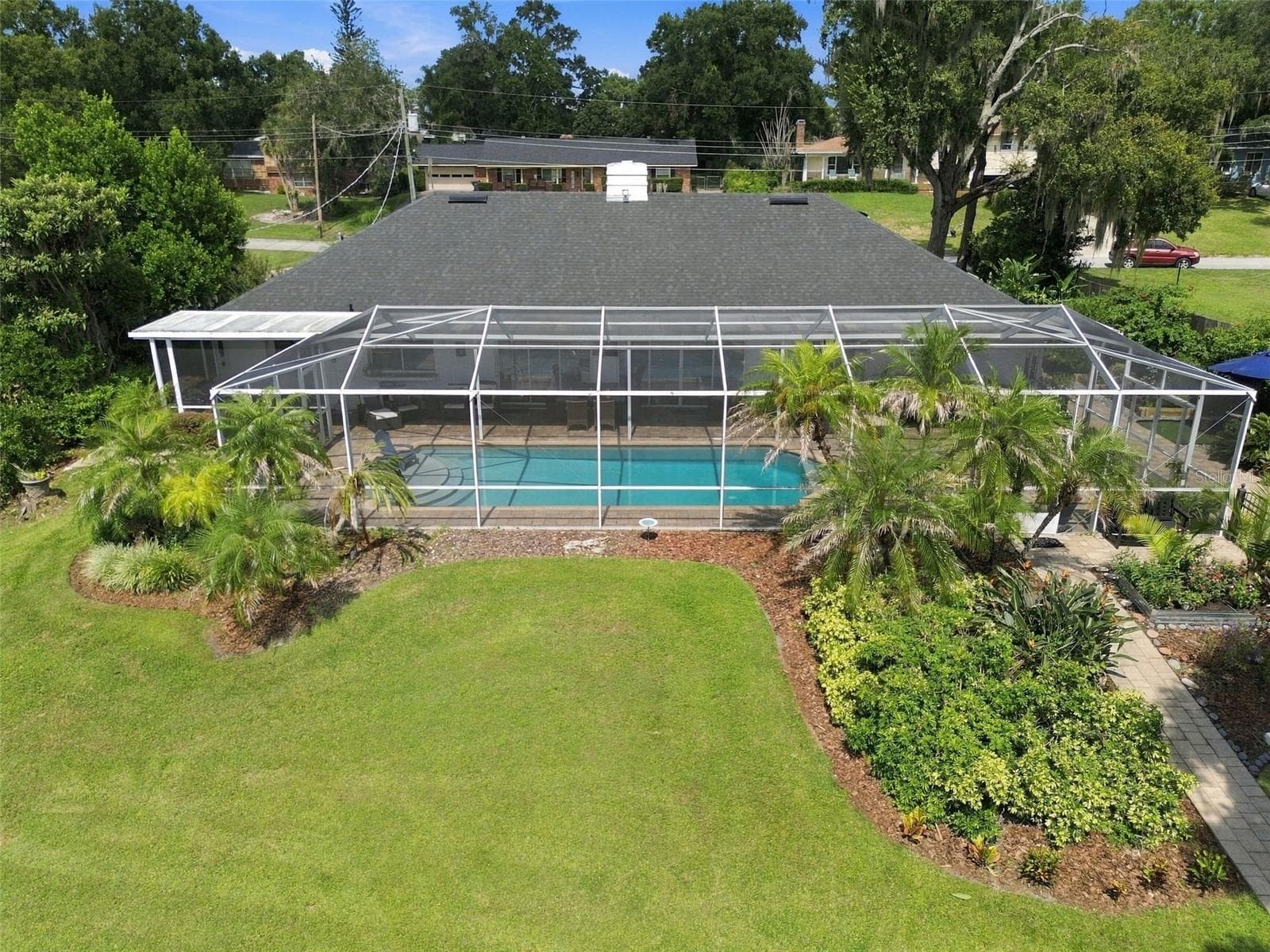 Back aerial - 1921 MANOR CIR SE, WINTER HAVEN