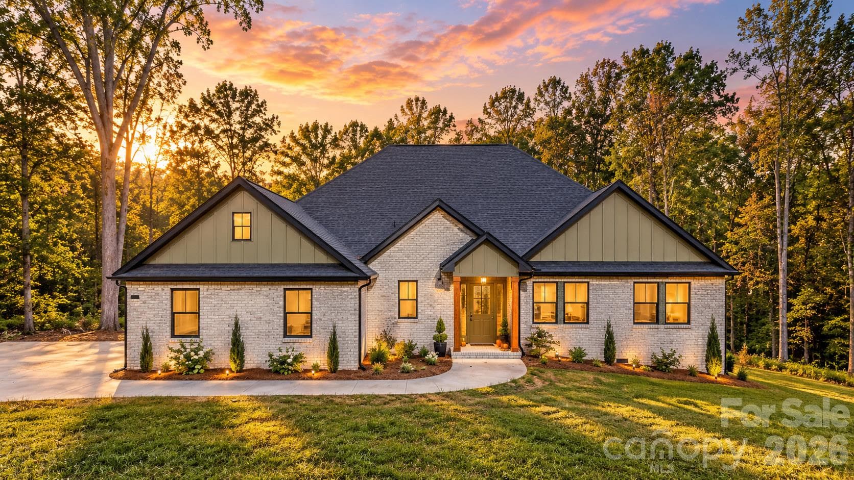 Virtually modified. - 10120 Mini Ranch Road, Waxhaw