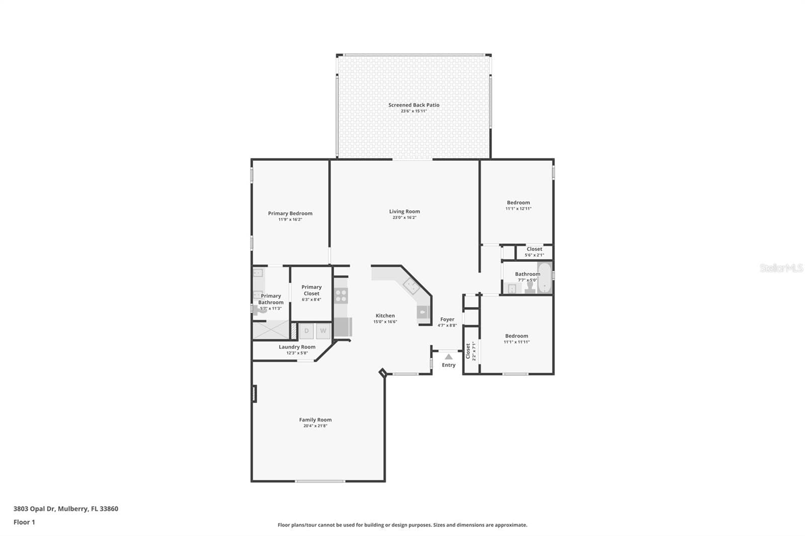 Single Family Residence at 3803 OPAL DR, MULBERRY, photo 33 of 33