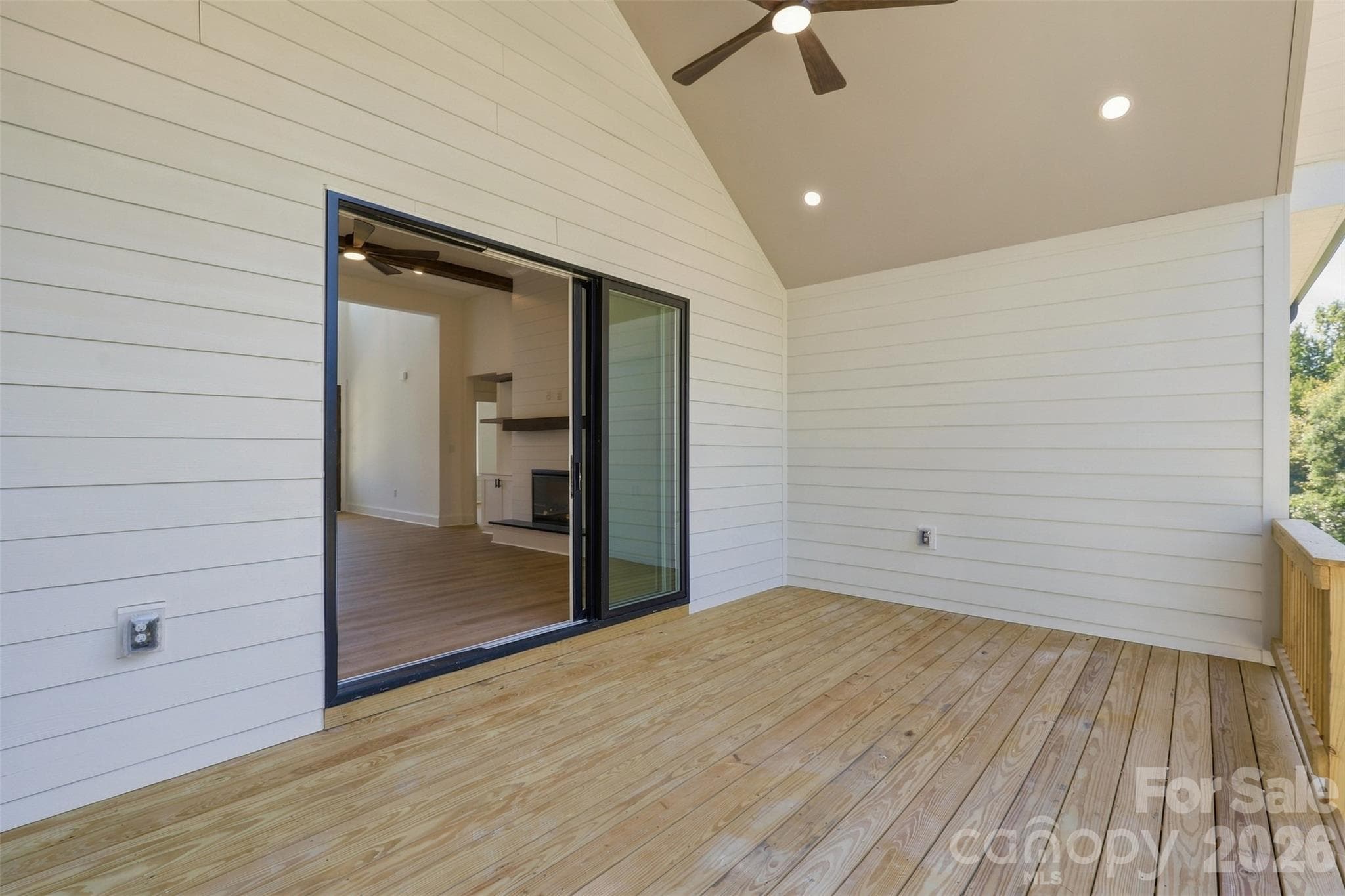 Vaulted back porch - 394 S NC 200 Highway, Stanfield