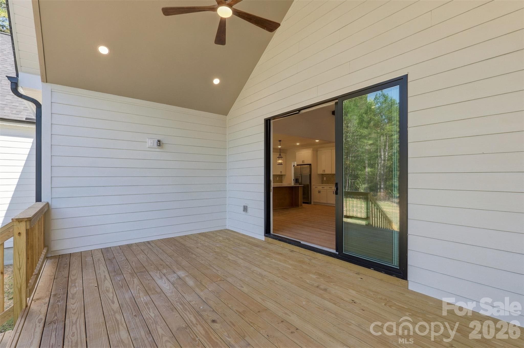 Vaulted back porch - 394 S NC 200 Highway, Stanfield