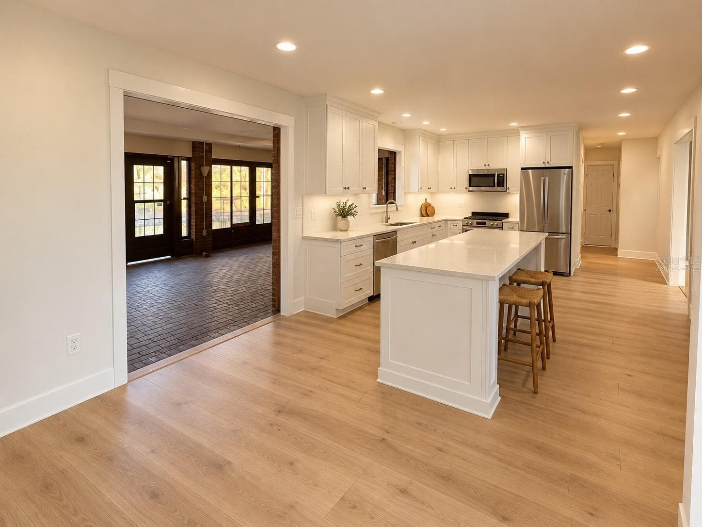 Kitchen Virtually Staged/AI Rendering - 5385 SUWANNEE RD, SPRING HILL