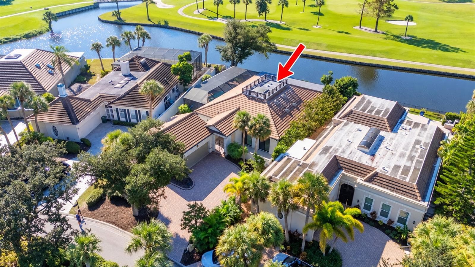 aerial view of house - 71 CAYMAN ISLES BLVD, ENGLEWOOD