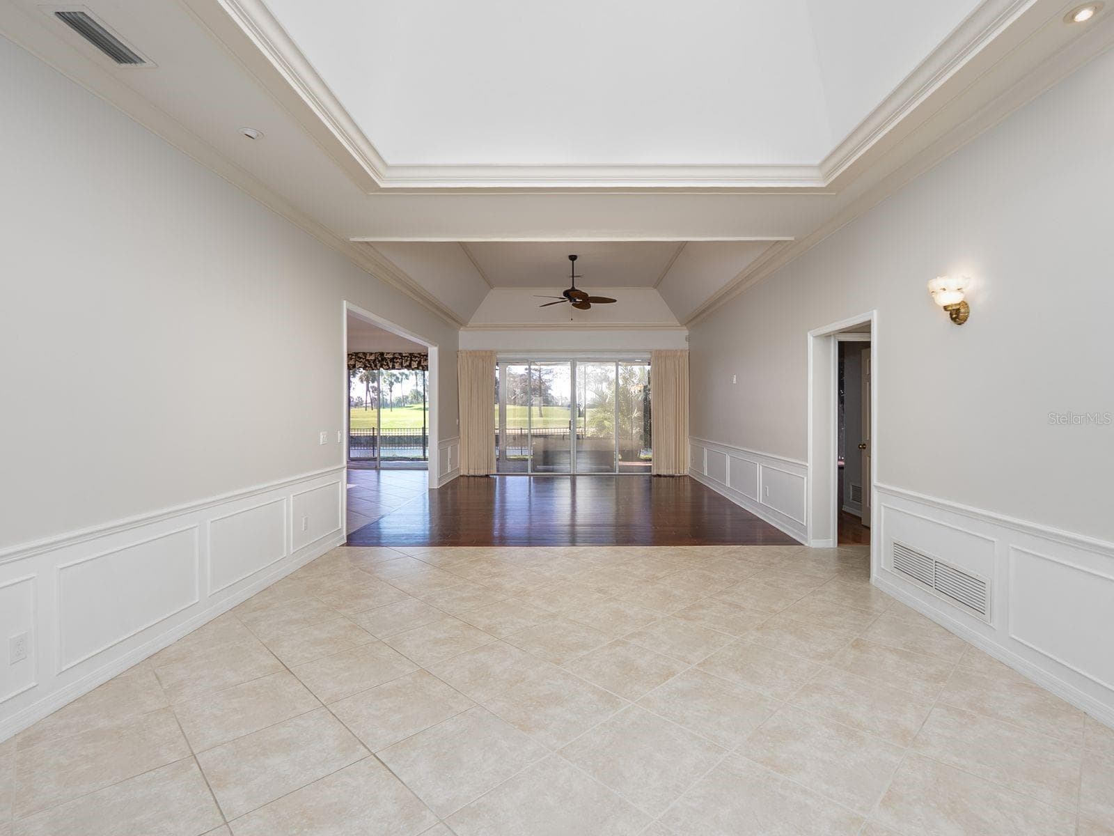 Living room - Dining combo - 71 CAYMAN ISLES BLVD, ENGLEWOOD