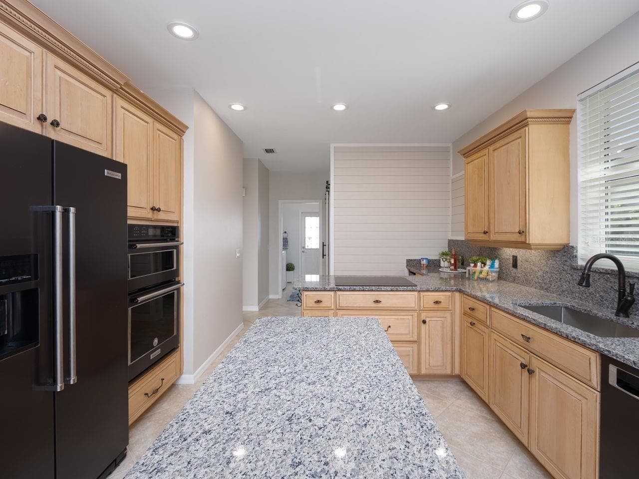 Kitchen with Island - 71 CAYMAN ISLES BLVD, ENGLEWOOD