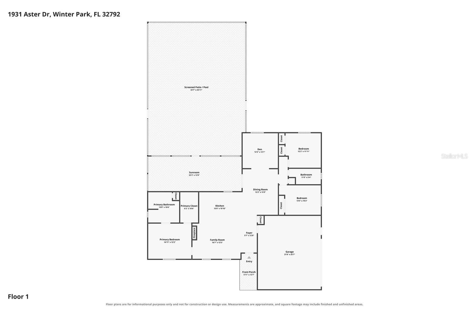 Single Family Residence at 1931 ASTER DR, WINTER PARK, photo 4 of 31