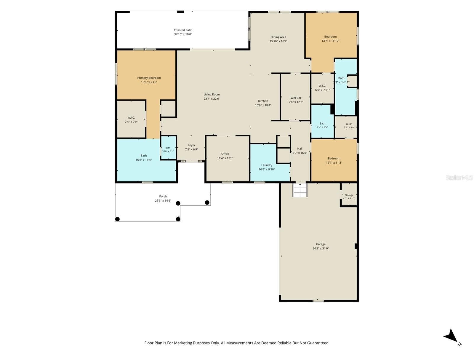 Floor Plan - 4477 MAJESTIC HILLS LOOP, BROOKSVILLE