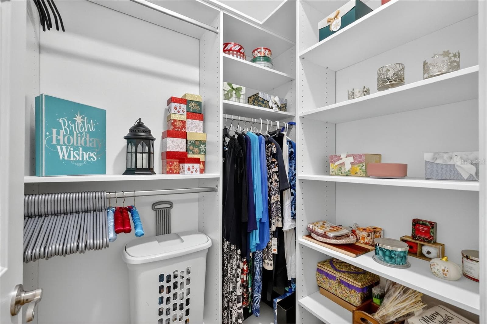 Primary Bedroom SecondCustom Walk-In Closet - 1201 BARCELONA DR, THE VILLAGES