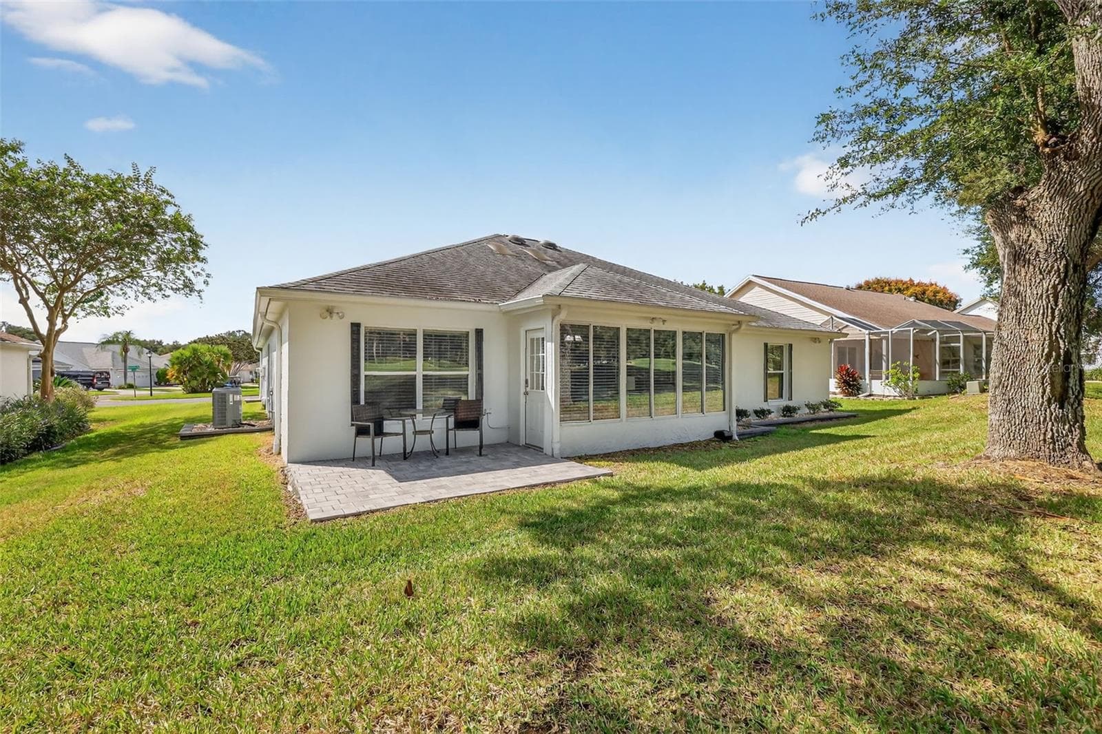 Rear and Side Elevation - 1201 BARCELONA DR, THE VILLAGES