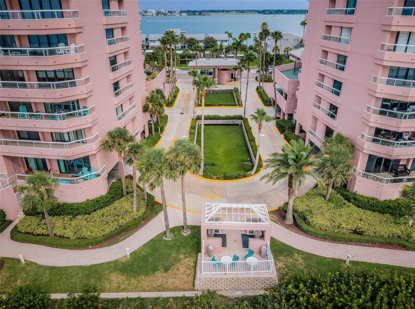 Patio area for CBC - 1310 GULF BLVD #14E, CLEARWATER