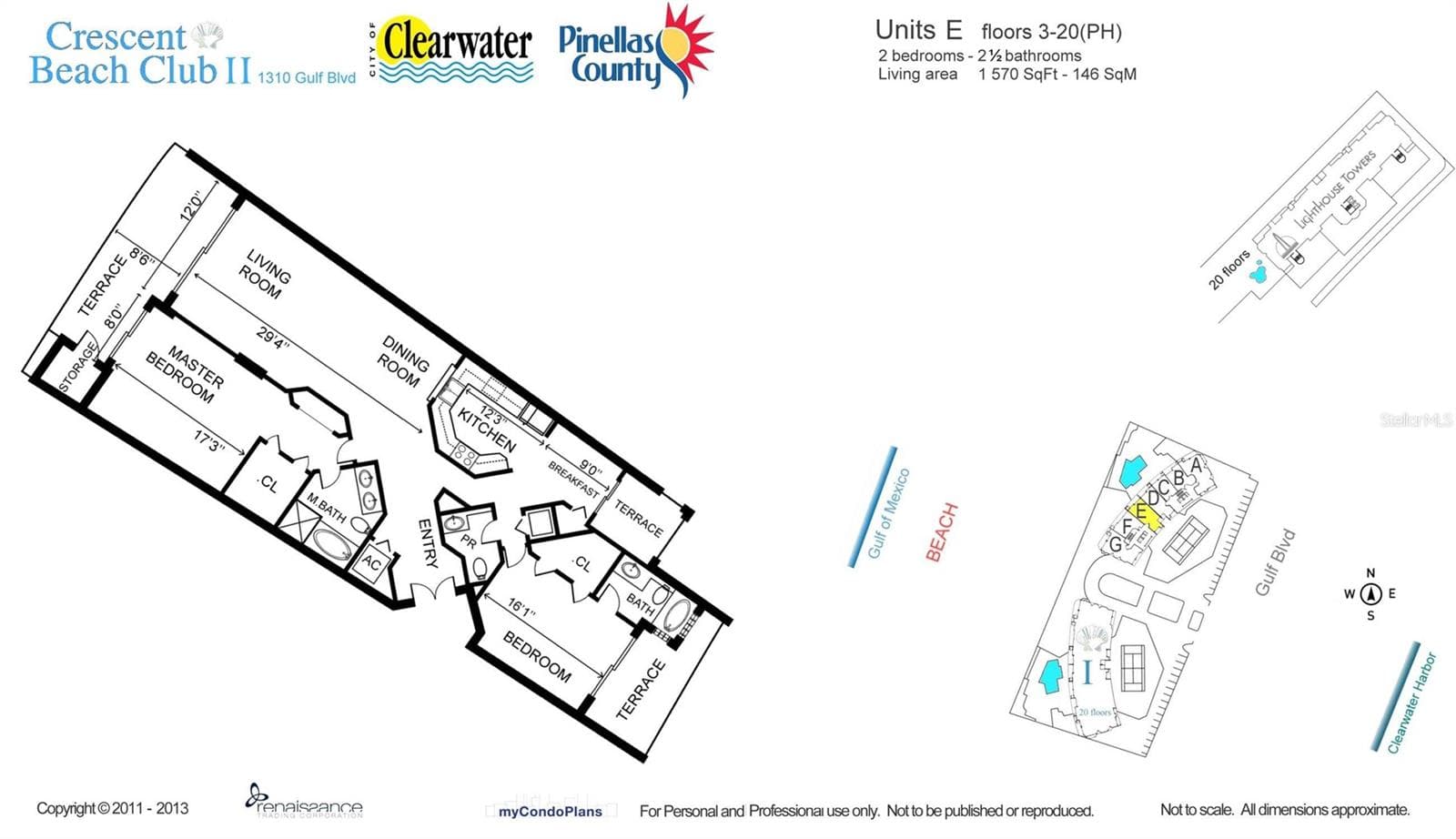 Condominium at 1310 GULF BLVD #14E, CLEARWATER, photo 100 of 103
