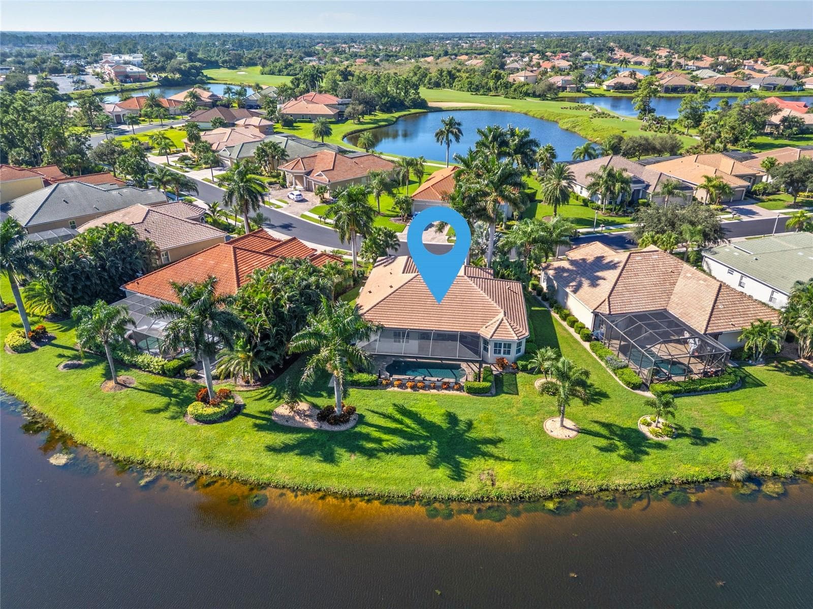 Single Family Residence at 1835 CREEK NINE DR, NORTH PORT, photo 45 of 68