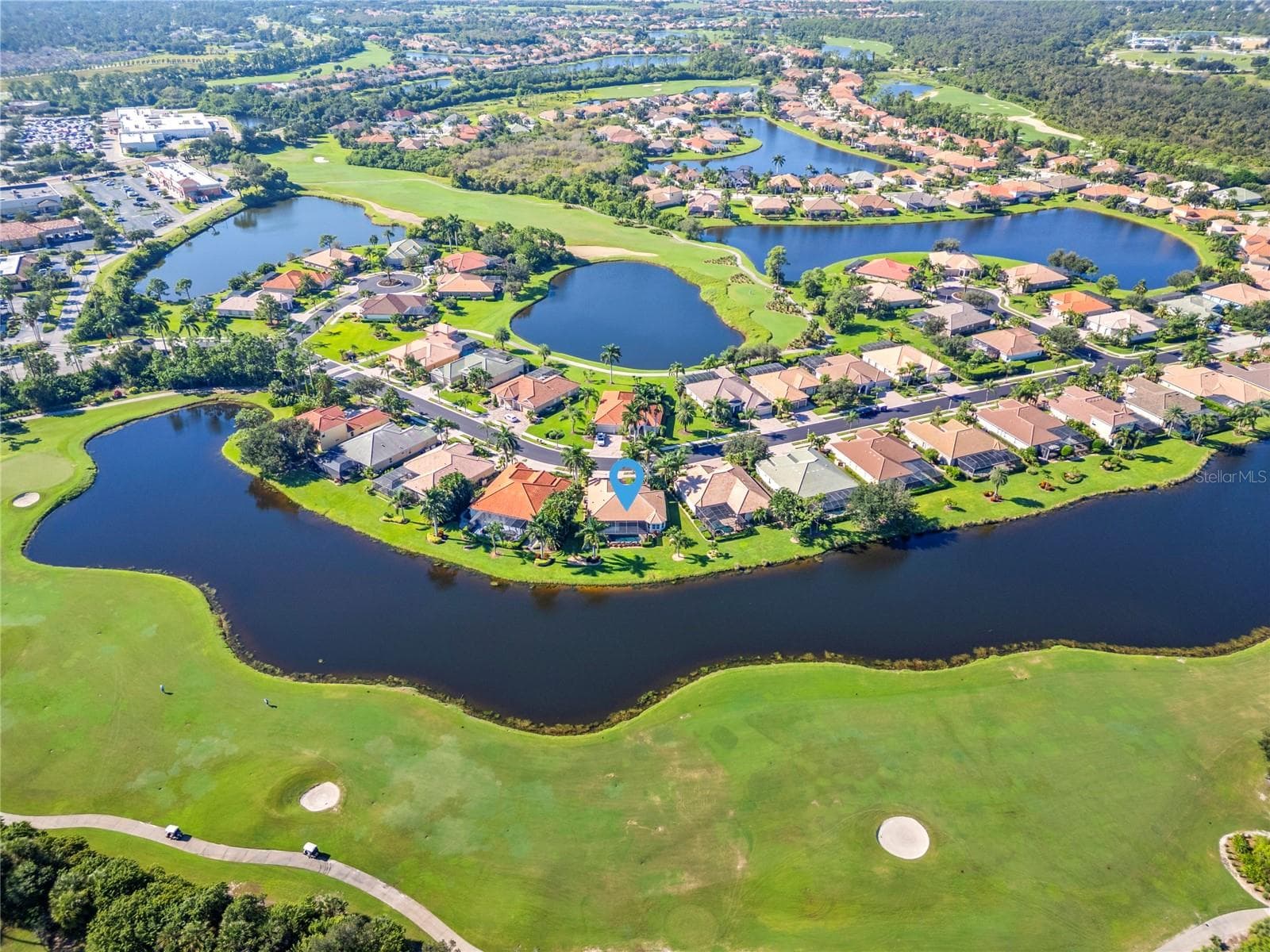 Single Family Residence at 1835 CREEK NINE DR, NORTH PORT, photo 51 of 68