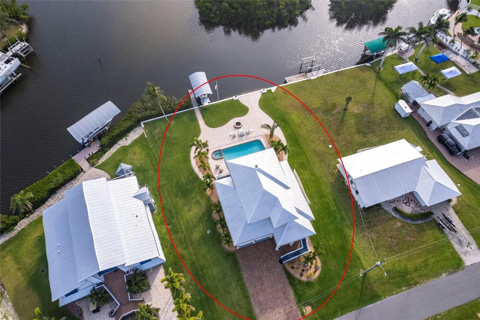 Single Family Residence at 24197 TREASURE ISLAND BLVD, PUNTA GORDA, photo 76 of 81