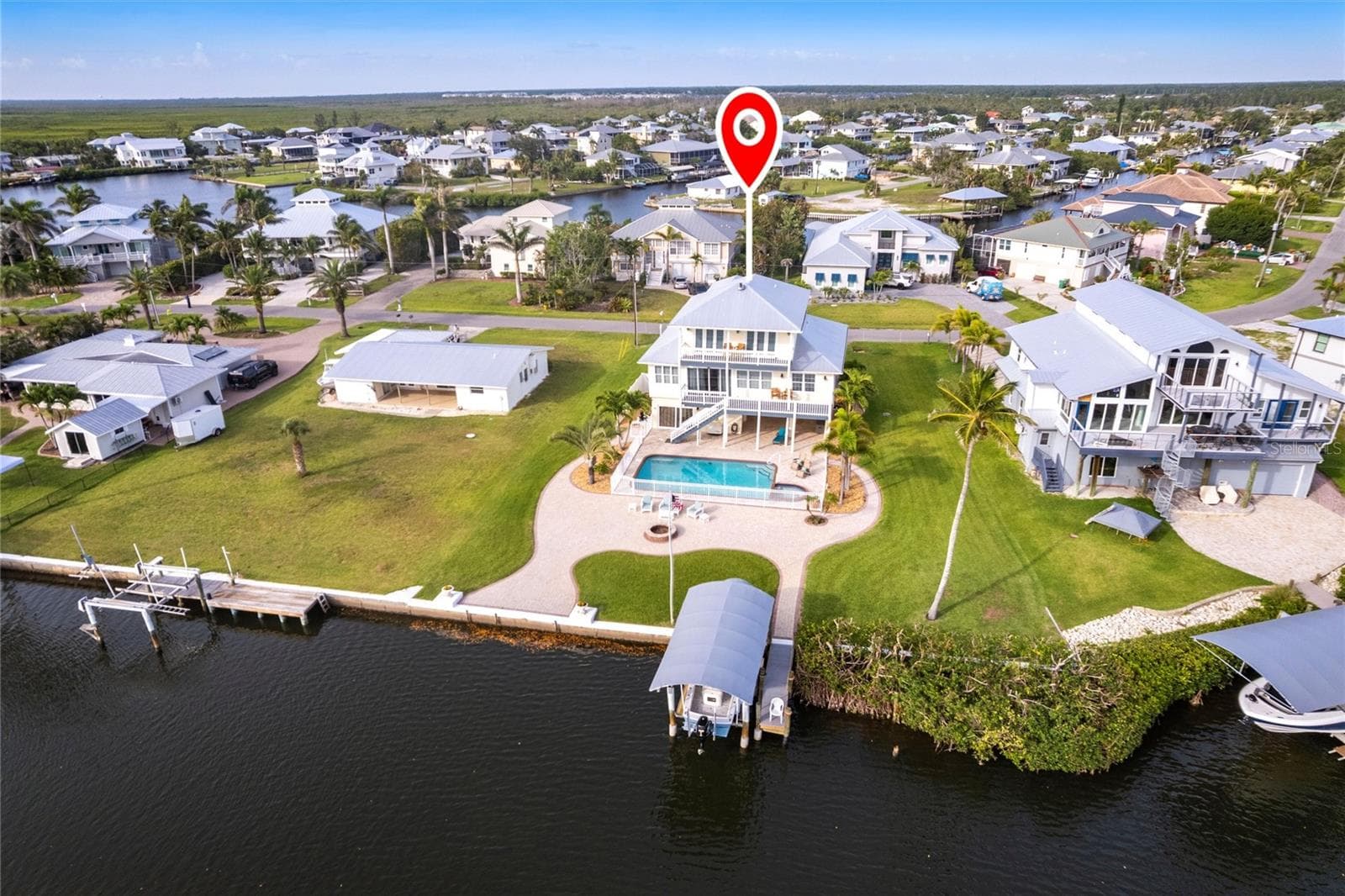 Single Family Residence at 24197 TREASURE ISLAND BLVD, PUNTA GORDA, photo 77 of 81