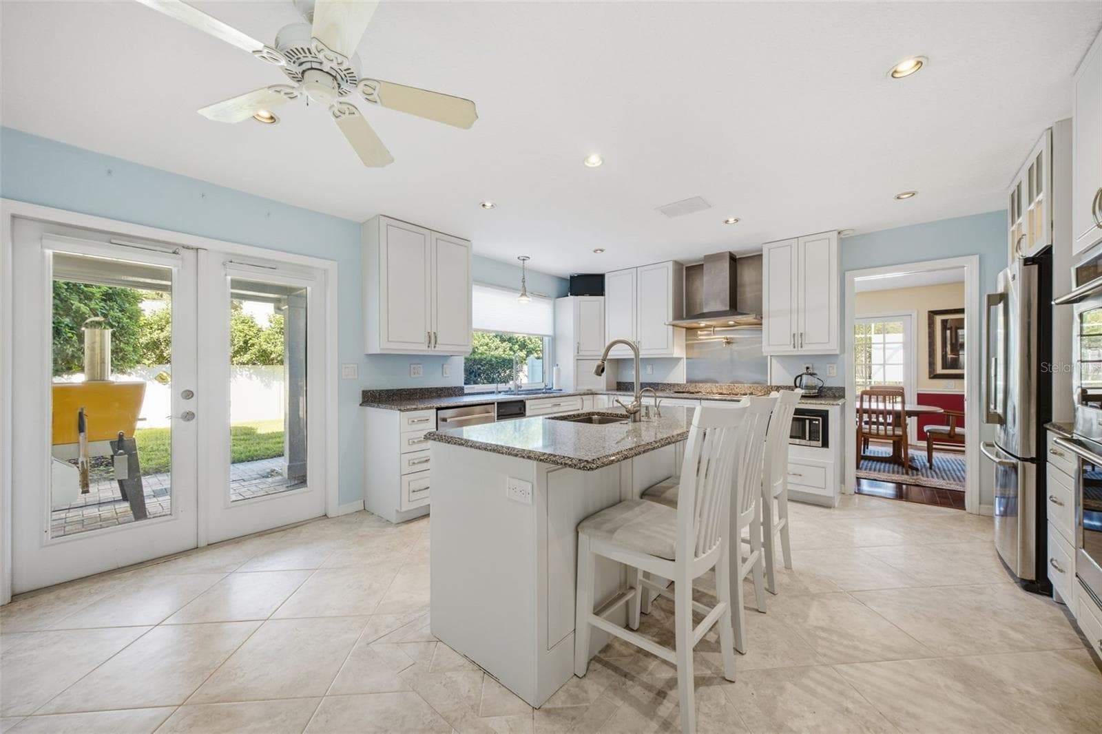Kitchen, with Island and Double Sinks. - 12383 WINDTREE BLVD, SEMINOLE
