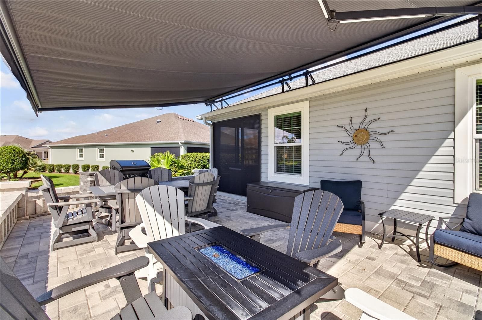 Part of the extended outdoor area - 3342 VELTRE WAY, THE VILLAGES