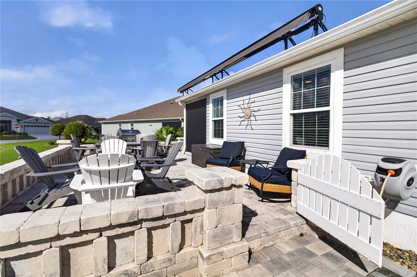 Awning on top of the tppf - 3342 VELTRE WAY, THE VILLAGES