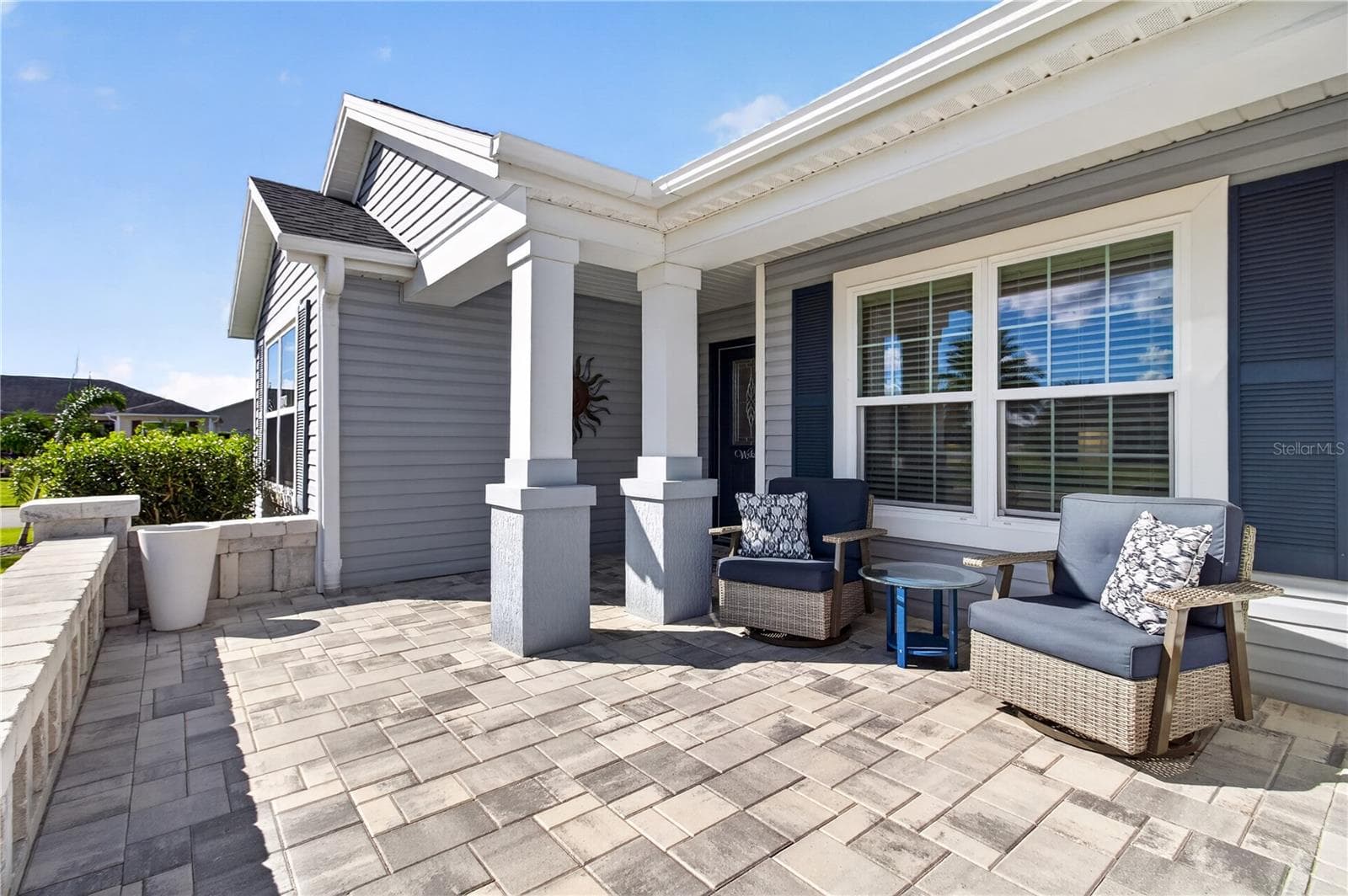 Paver driveway and walkway - 3342 VELTRE WAY, THE VILLAGES