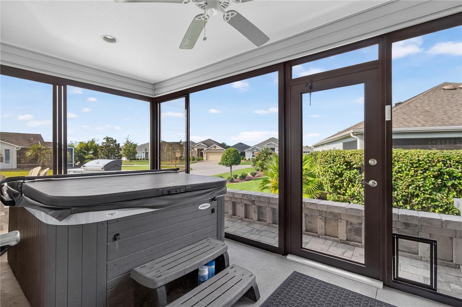 Lanai with hot tub ( included ) - 3342 VELTRE WAY, THE VILLAGES
