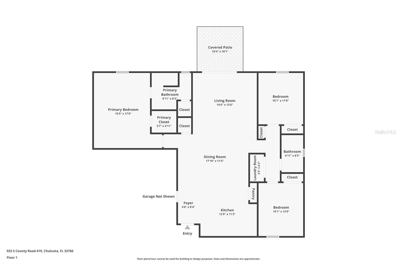Single Family Residence at 922 S COUNTY ROAD 419, CHULUOTA, photo 41 of 41