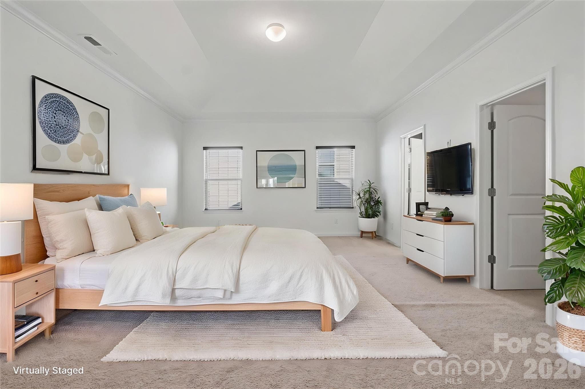 Primary bedroom - 6343 Clarisse Drive SW, Concord