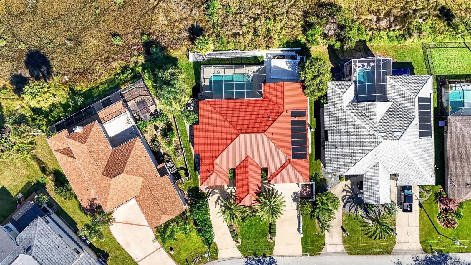 Aerial View of Spacious Property - 74 COVINGTON LN, PALM COAST