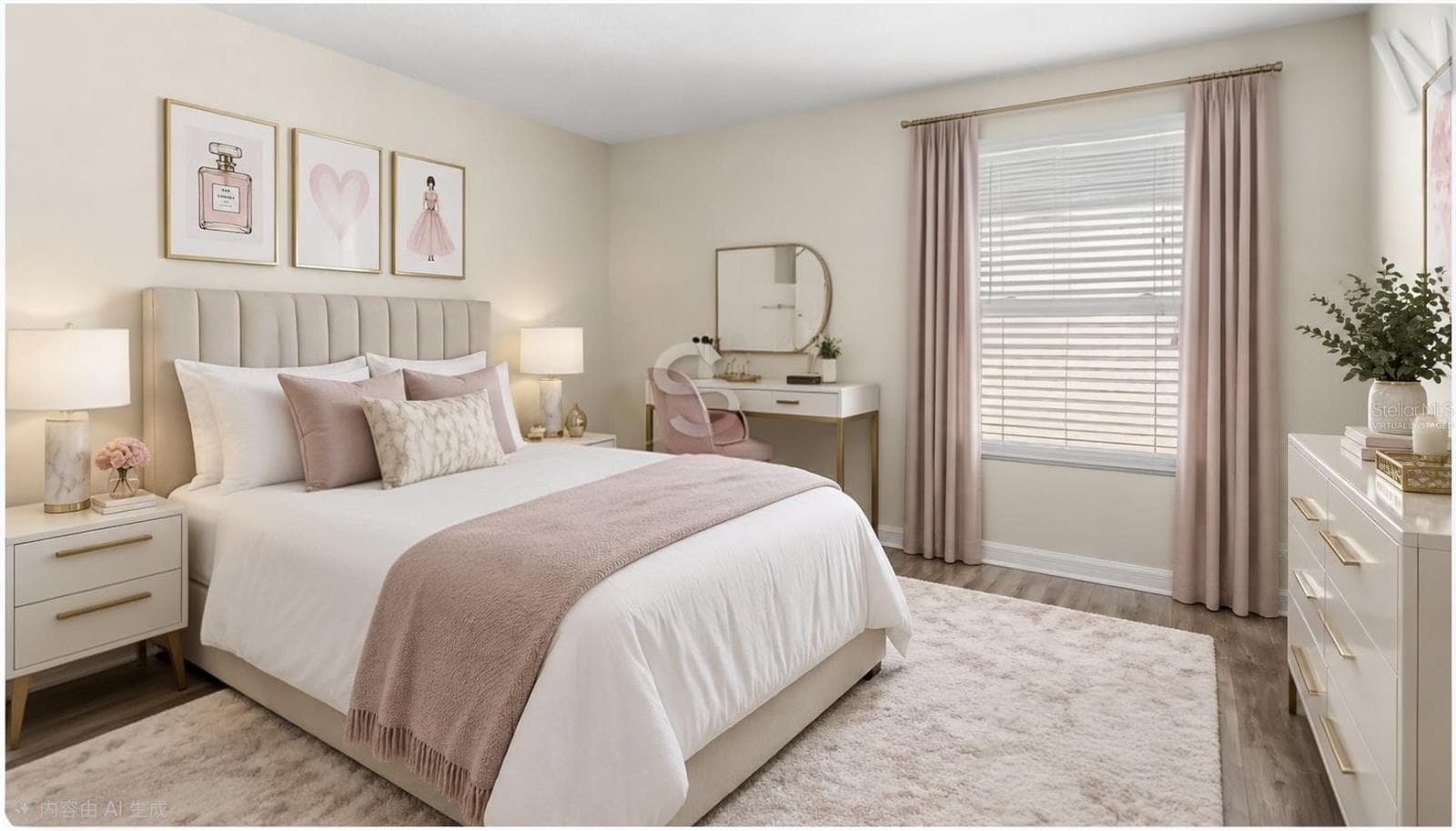 3rd bedroom-virtually staged - 5024 SAN PALERMO DR, BRADENTON