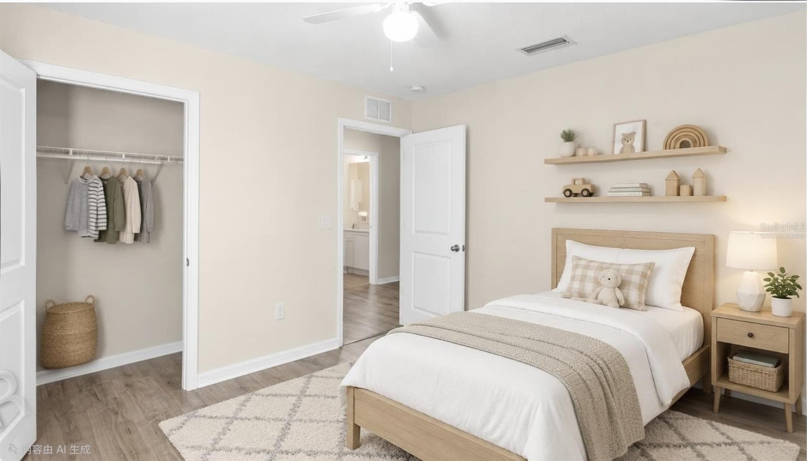 4th Bedroom-virtually staged - 5024 SAN PALERMO DR, BRADENTON