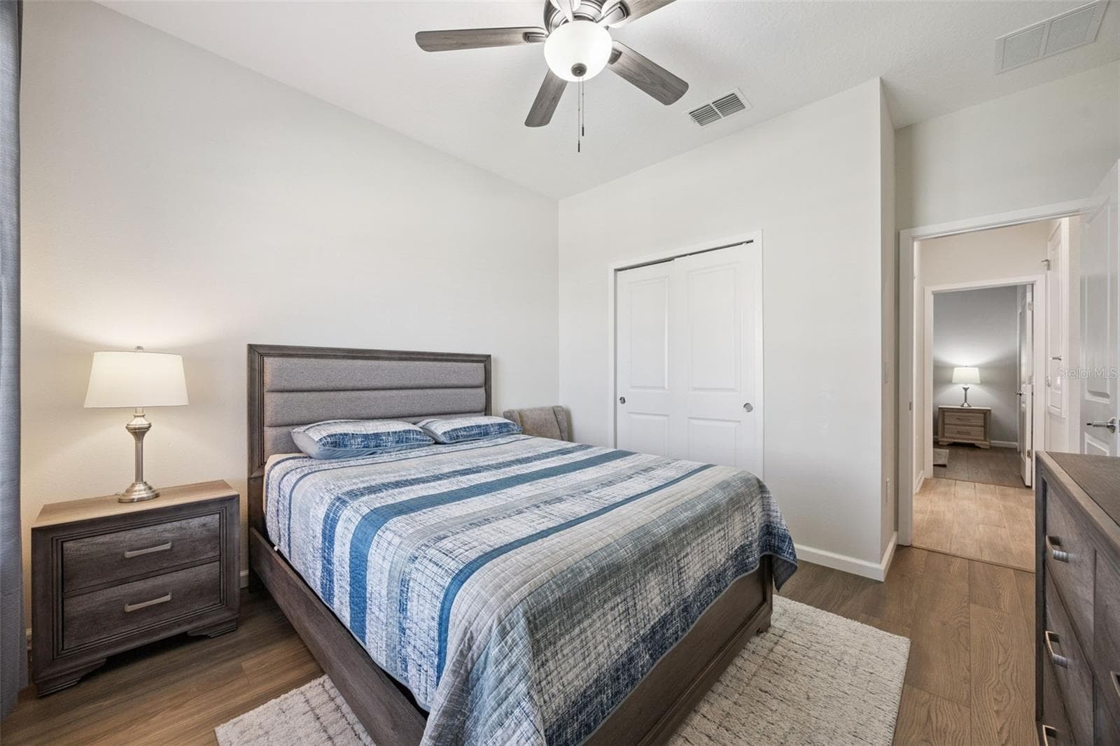 Bedroom 2 with View to Bedroom 3 - 5309 AMERSHAM LN, ST CLOUD