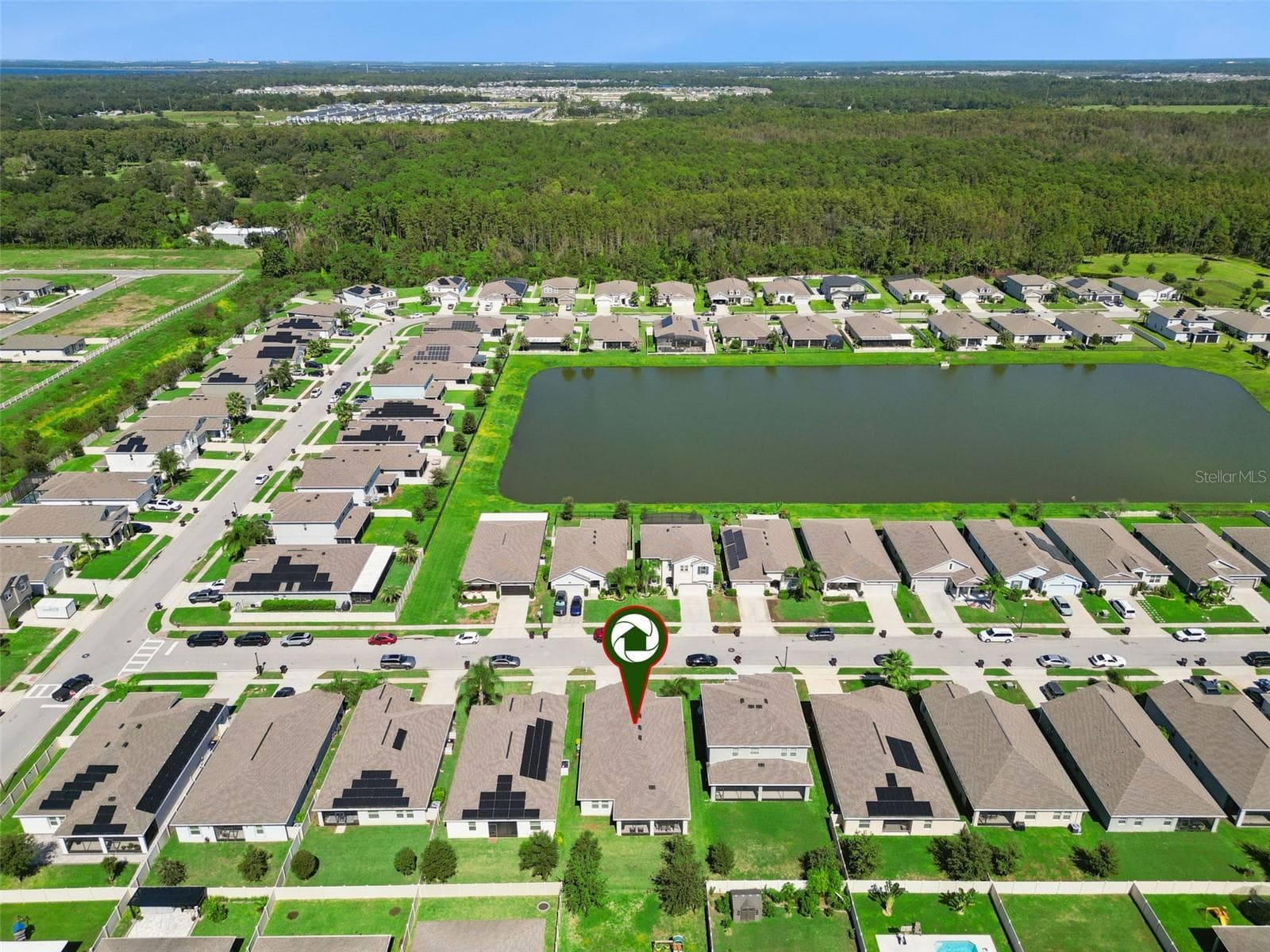 Community Backing to Green Space - 5309 AMERSHAM LN, ST CLOUD