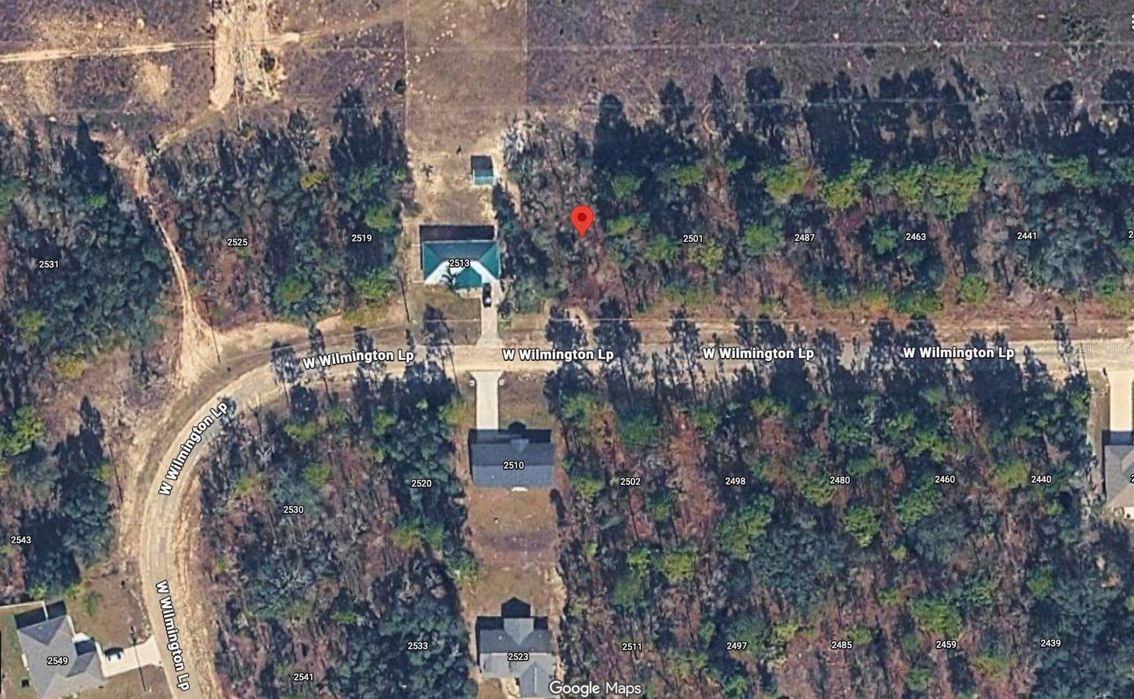Land at 2507 W WILMINGTON LOOP, CITRUS SPRINGS, photo 2 of 4