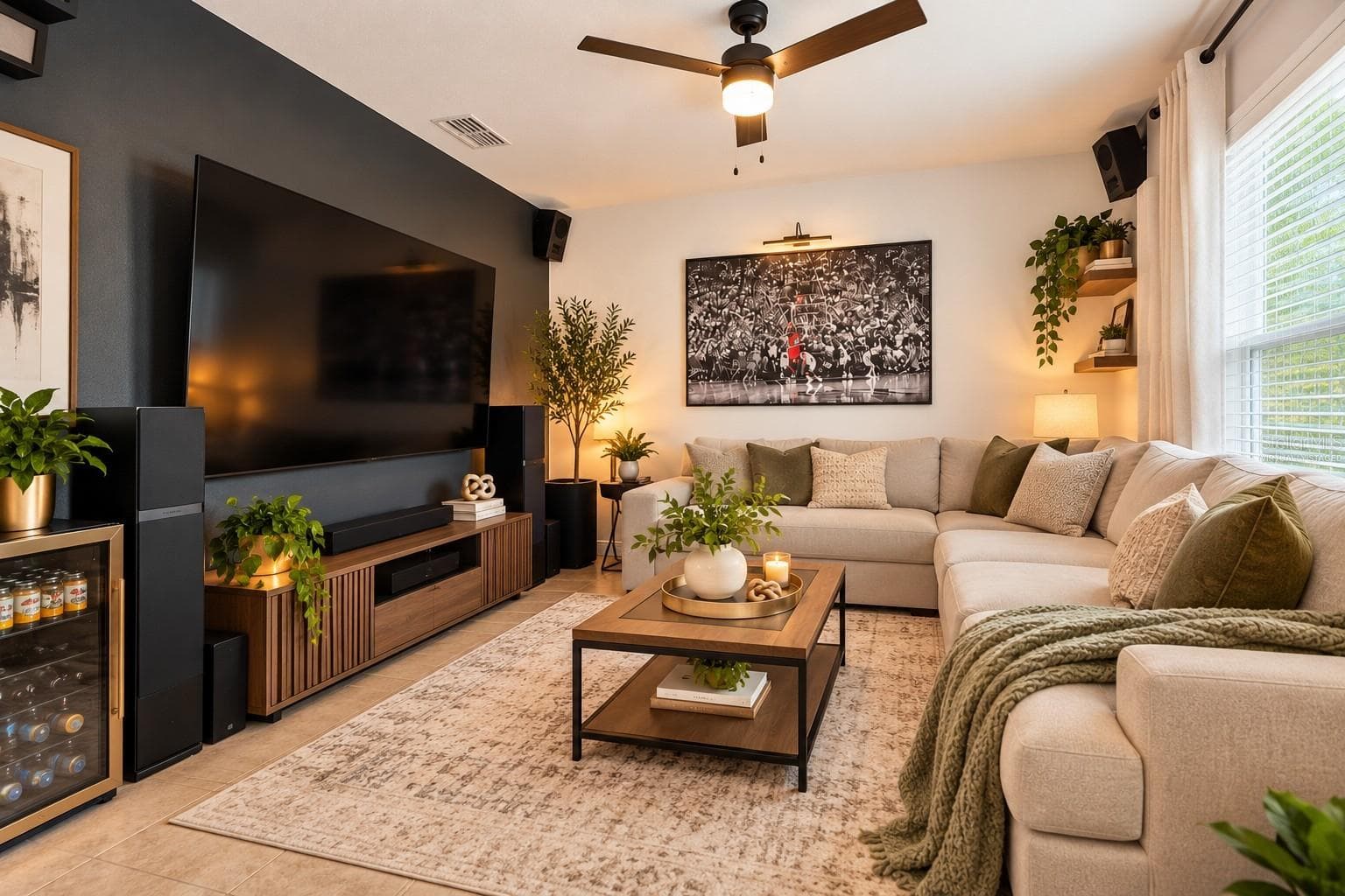 Den “ virtually staged” - 13209 WILDFLOWER MEADOW DR, RIVERVIEW