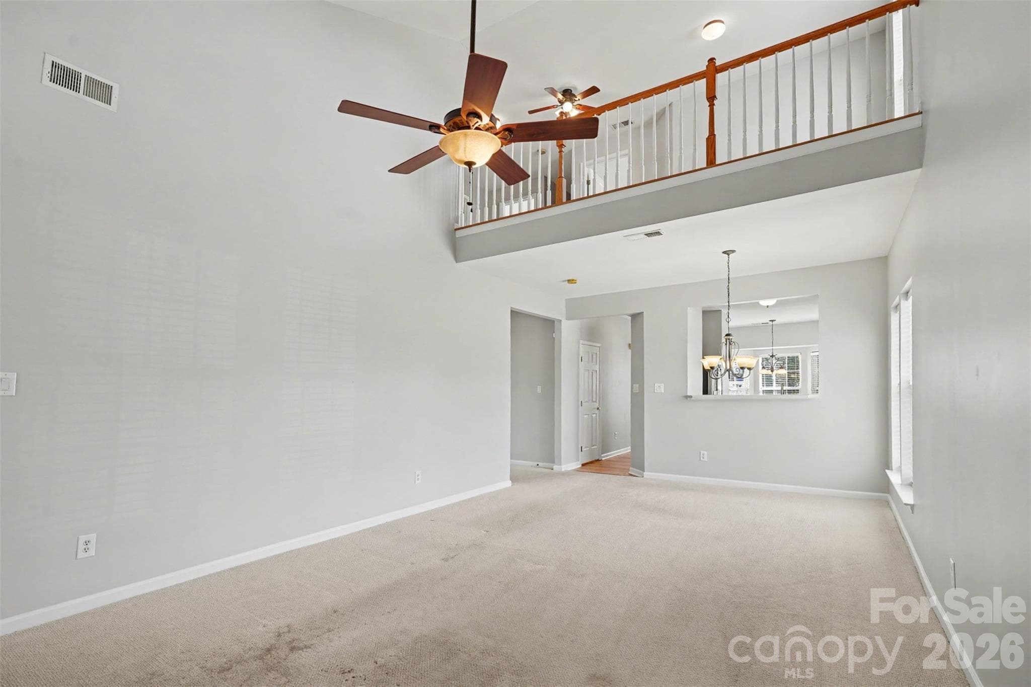 Loft overlooking Living Room - 4083 Holly Villa Circle, Indian Trail