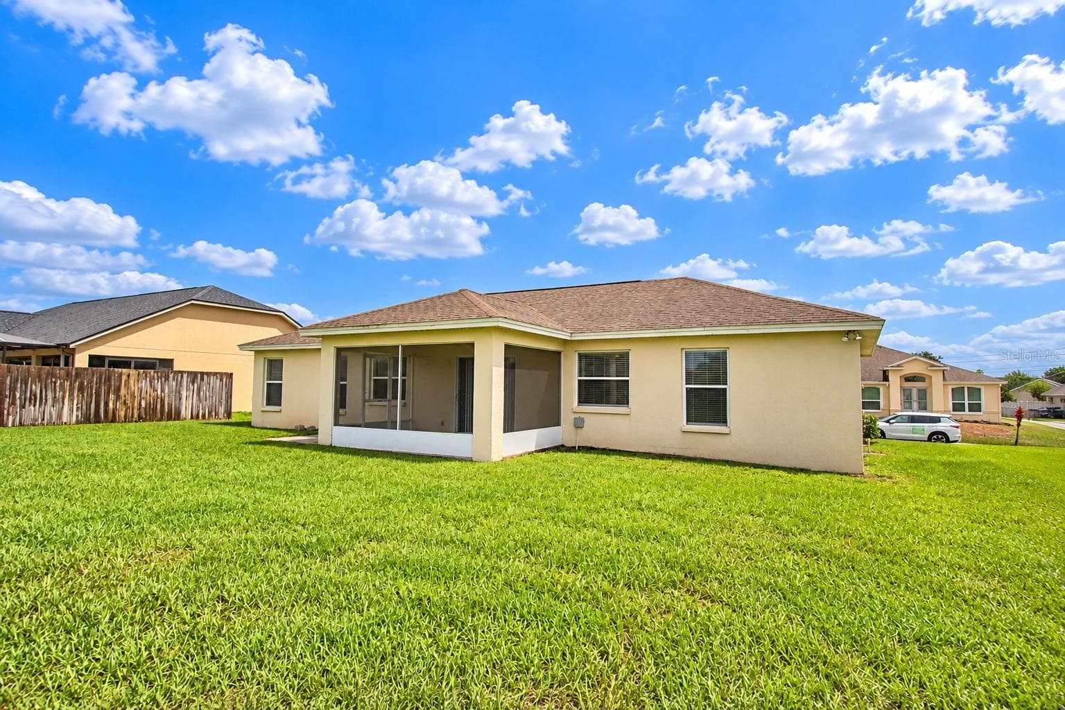 large backyard - 3630 WELSCH WAY, LAKELAND