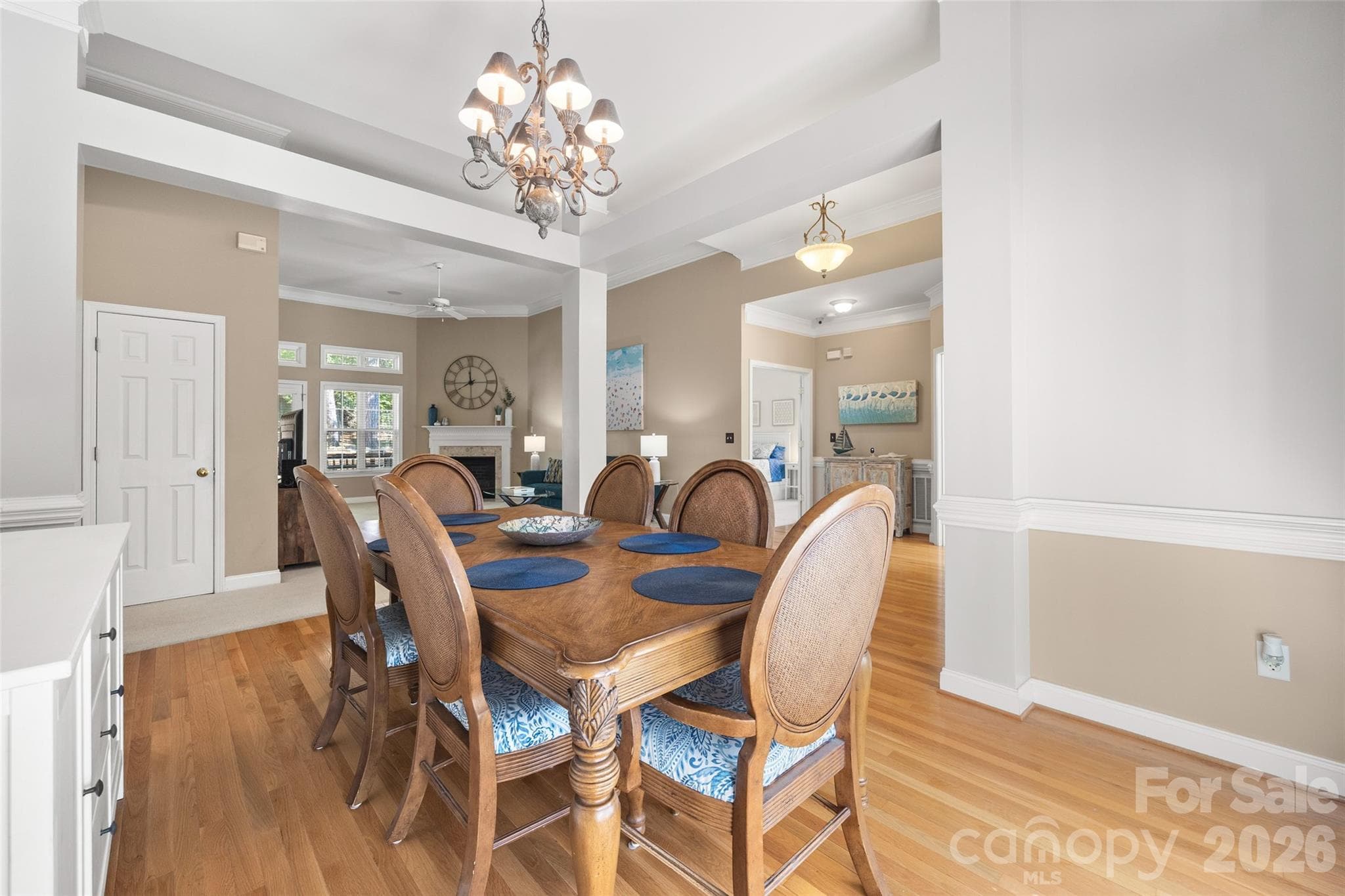 Dining Room - 1718 Sanridge Wind Lane, Charlotte