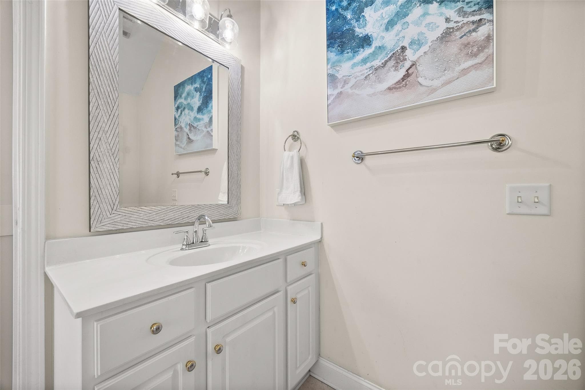Primary Bathroom with separate vanities - 1718 Sanridge Wind Lane, Charlotte