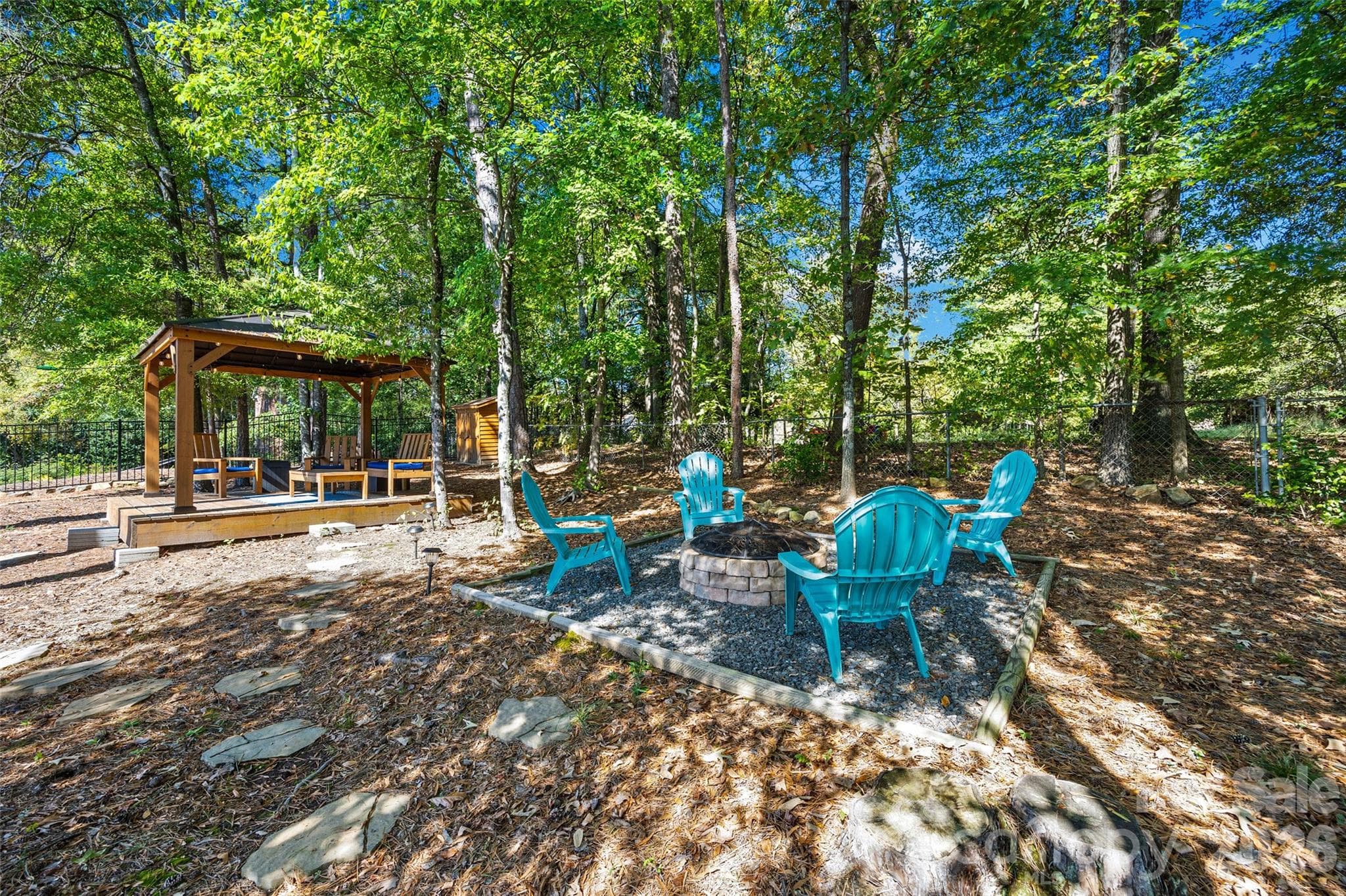 Back Yard - 1718 Sanridge Wind Lane, Charlotte