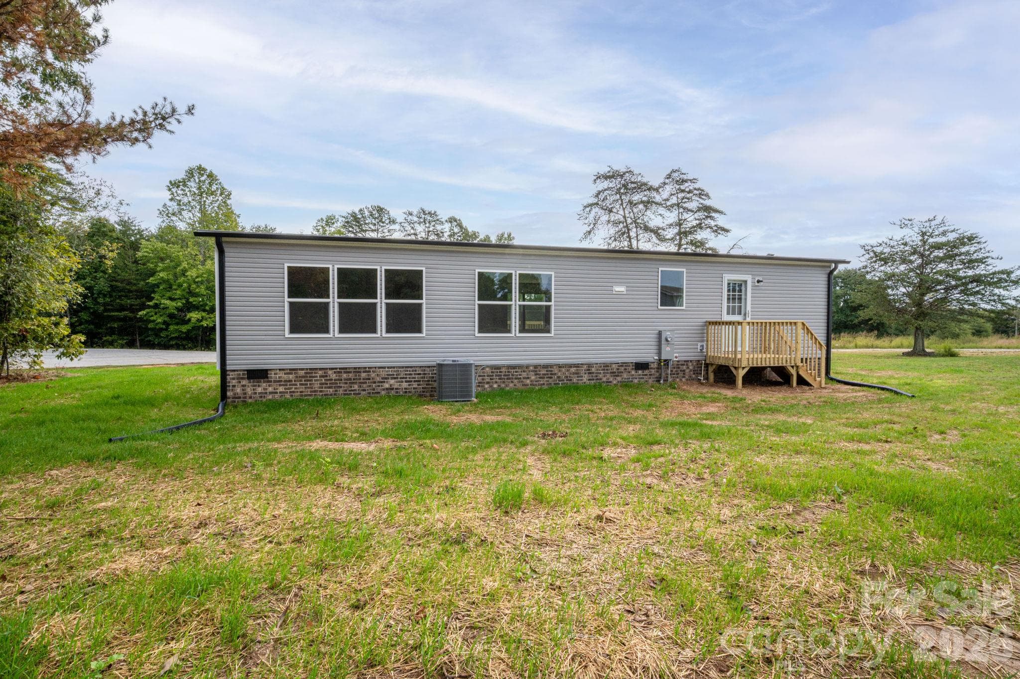 Back View of Home - 207 Grassy Field Court, Lawndale