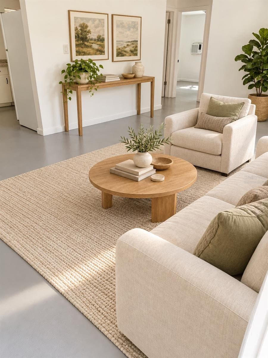 FAMILY ROOM Virtually Staged - 43 S BARBOUR ST, BEVERLY HILLS